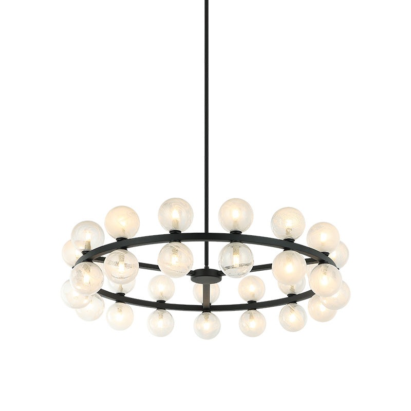Nimbus 30-Light Pendant Matte Black