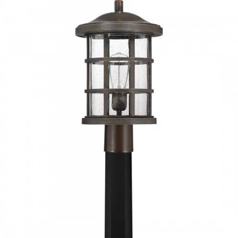 Quoizel CSE9010PN Crusade Outdoor post palladian bronze Outdoor Lantern