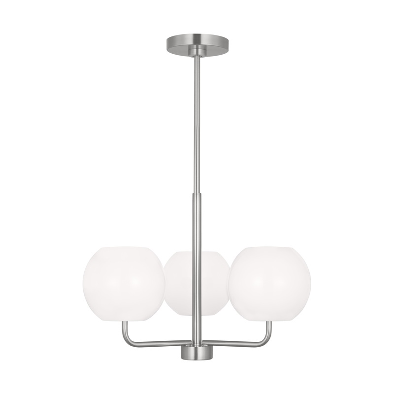 Rory Small Chandelier Brushed Steel None