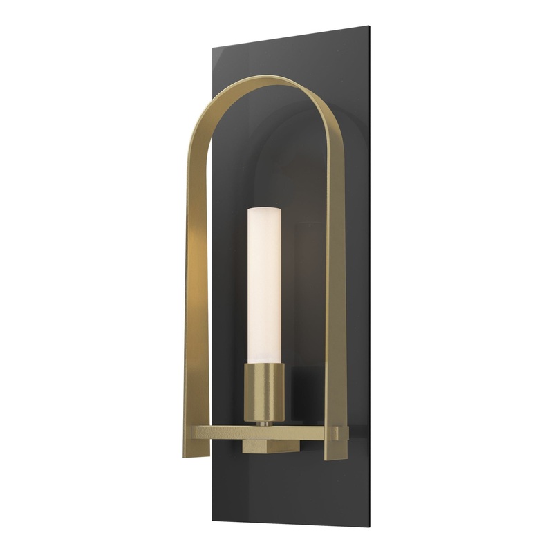 Triomphe 1-Light Sconce Ink Modern Brass