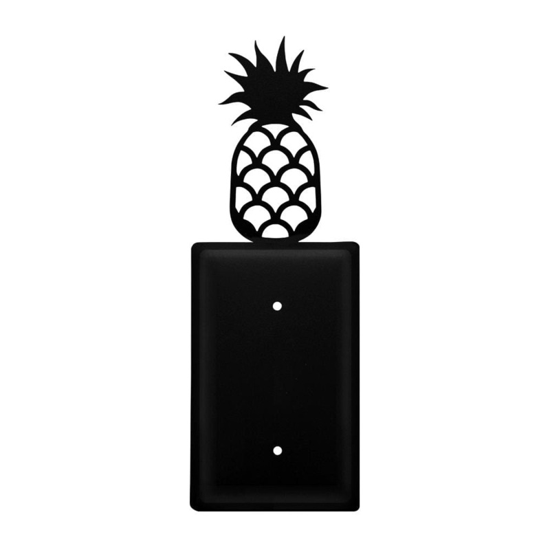 Village Wrought Iron EC-44 Single Pineapple Single Elec Cover CUSTOM Product
