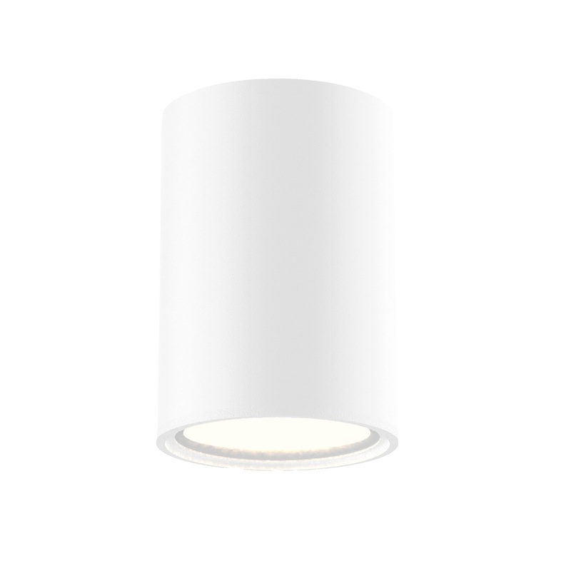Gimli 5.75″ Flushmount White Zinc