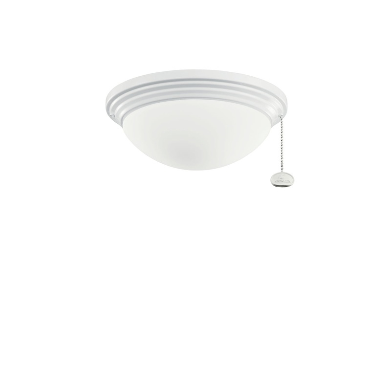 LED Fan Light Kit from the Accessory Collection in White Finish by Kichler