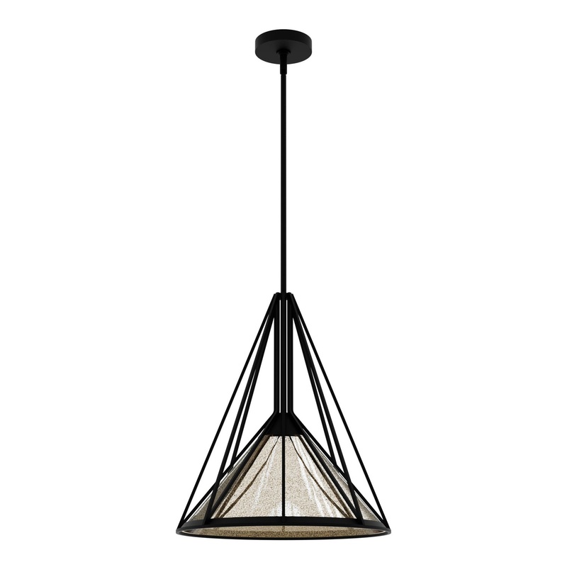 One Light Wall Sconce from the Rafner Collection in Natural Black Iron Finish by Hunter