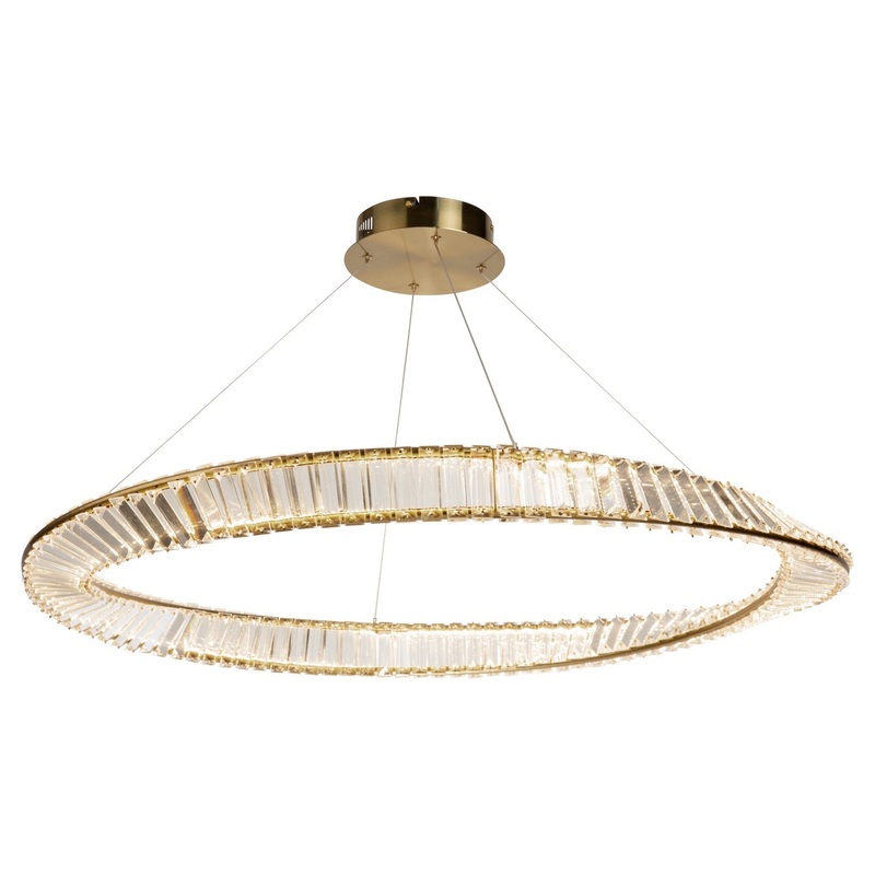 Stella Pendant – Brushed Brass / 39.50