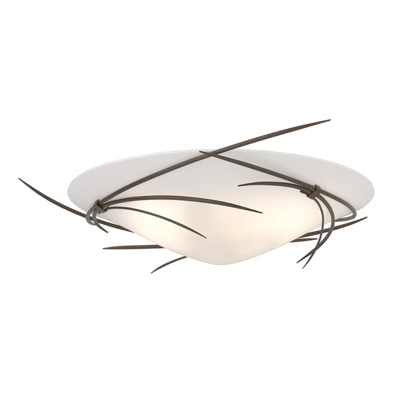 Wisp Semi-Flush Bronze