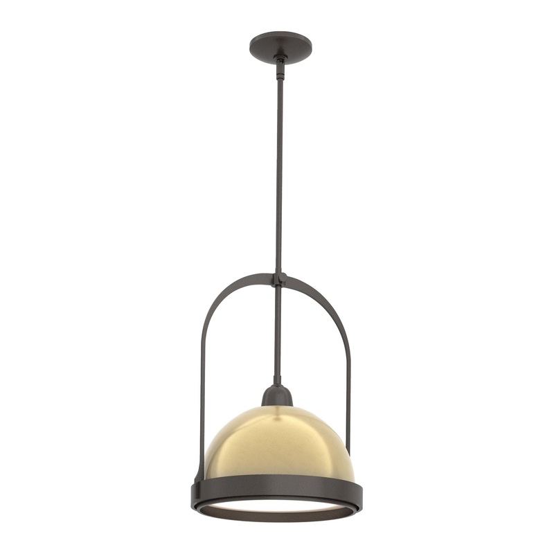 Atlas Small Pendant Oil Rubbed Bronze Modern Brass