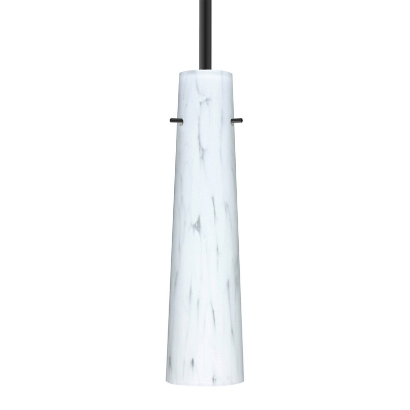 Besa 1TT-567419-LED-BK Besa Camino Stem Pendant LED Pendant Black