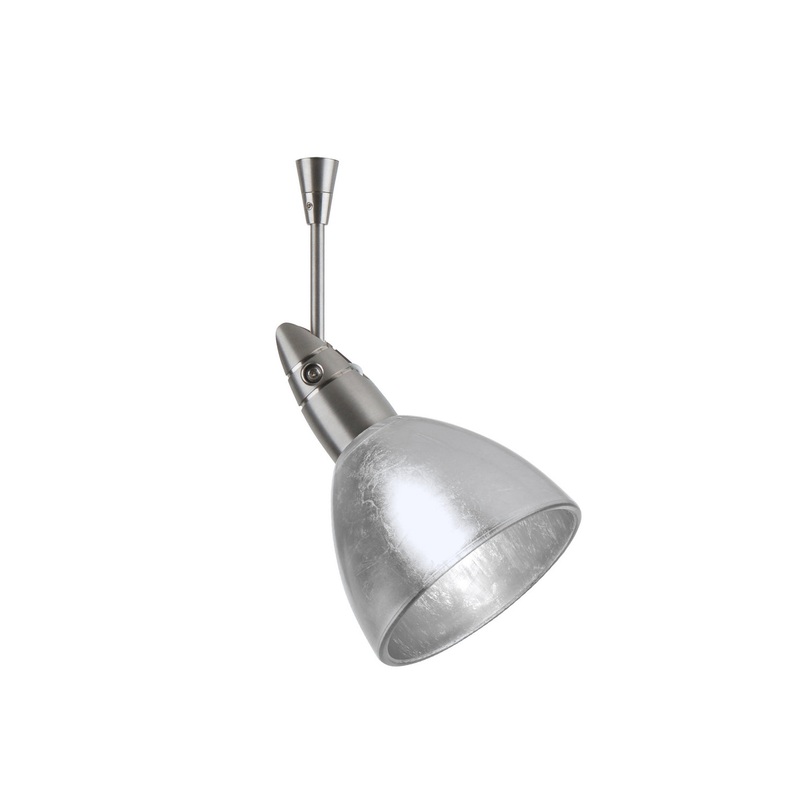 Besa SP-1758SF-LED-SN Divi One Light Spotlight Satin Nickel
