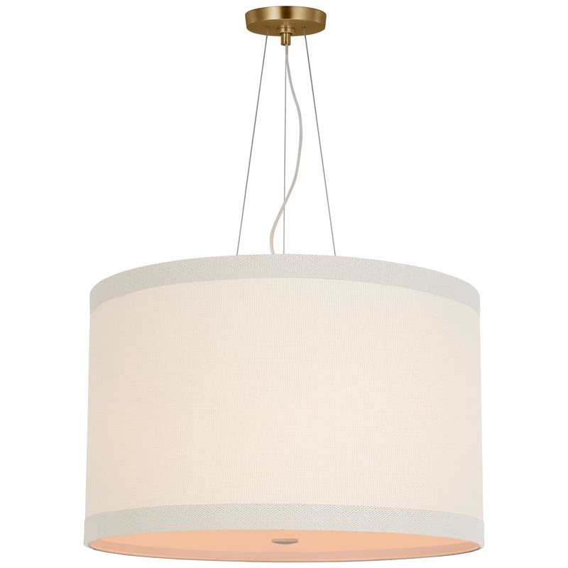 LED Pendant from the Walker Collection in Gild Finish by Visual Comfort Signature