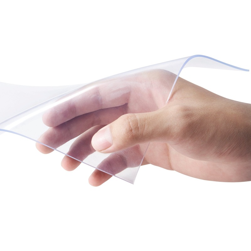 VEVOR Strip Curtain, 75′ Length x 8″ Width x 0.08″ Thickness, Clear PVC Smooth Curtain Strip Door Bulk Roll, Plastic Door Strips for Doorways of Supermarket, Garage, Warehouse, Barn, Pet Animal House