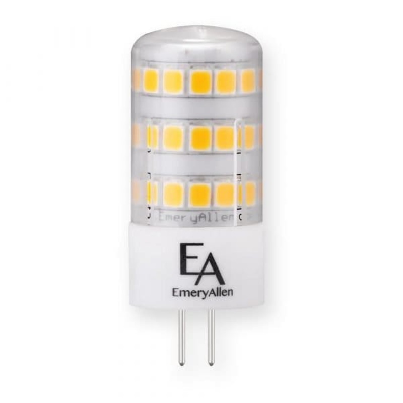 4.0W/G4 Replacement Lamp W/Op Lens, Input Voltage 10-15V Ac/Dc, 4.0W/400 Lumens, Cri >90, Cct 5000K LED Miniature Lamp by Emery Allen