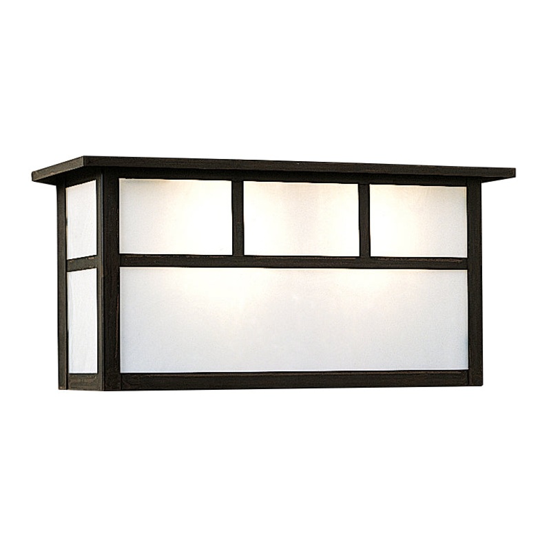 Arroyo HS-14SDTWO-BZ Huntington Two Light Wall Mount Bronze