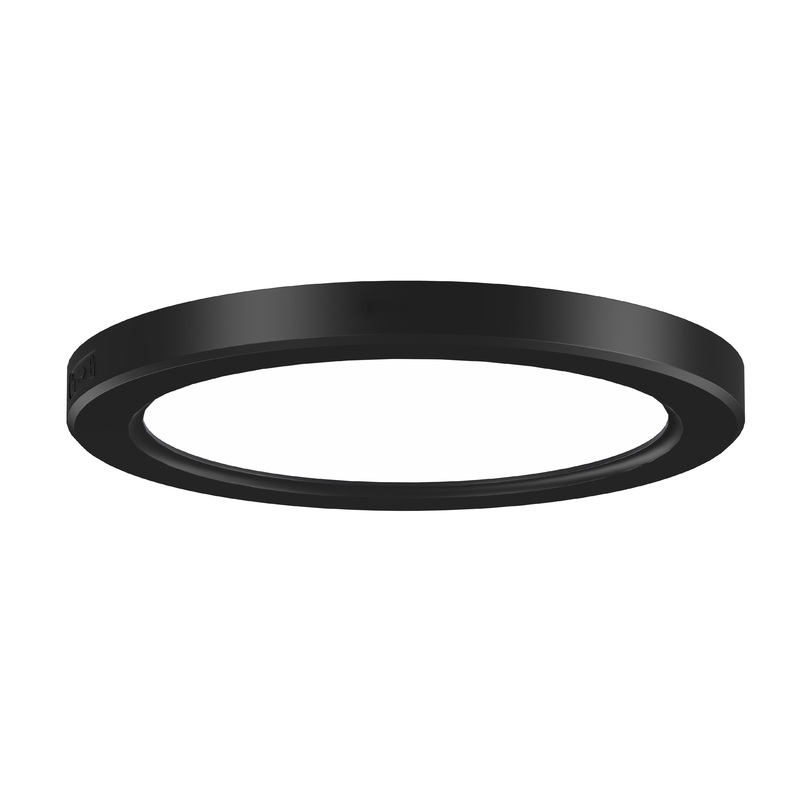 Firefly 7″ LED Flushmount Matte Black
