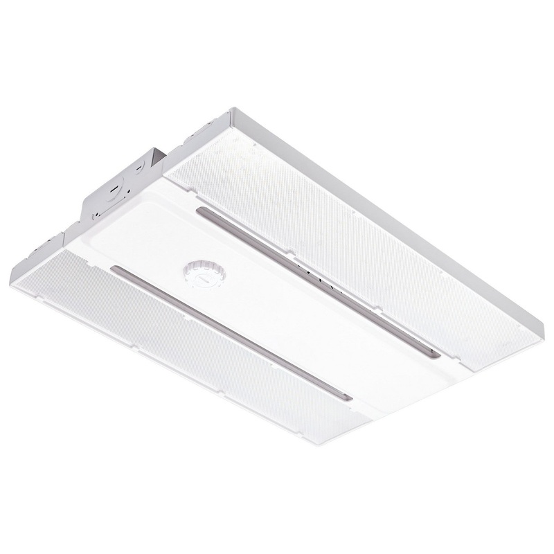 LED Selectable Linear High Bay in White Finish by Nuvo Lighting