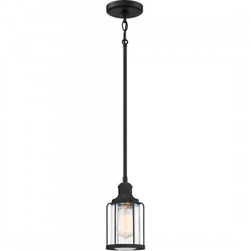 Quoizel LUD1505EK Ludlow Mini pendant 1 light earth black Mini Pendant