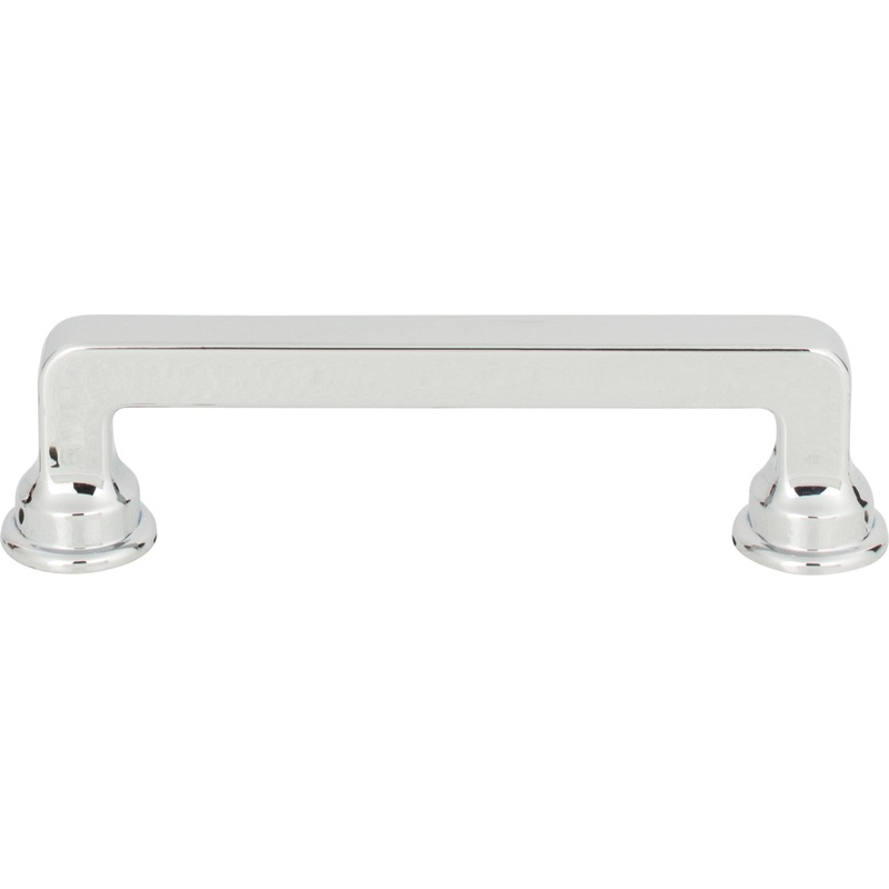 Atlas Homewares Oskar Pull 3 3/4 Inch (c-c) Polished Chrome