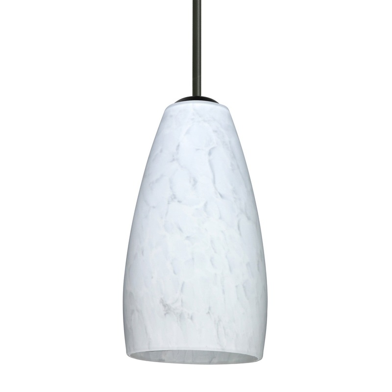 Besa 1BT-150919-BK Besa Chrissy Pendant One Light Pendant Black