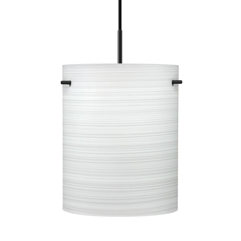 Besa J-4006KR-BK Besa Tamburo 8 Pendant One Light Pendant Black