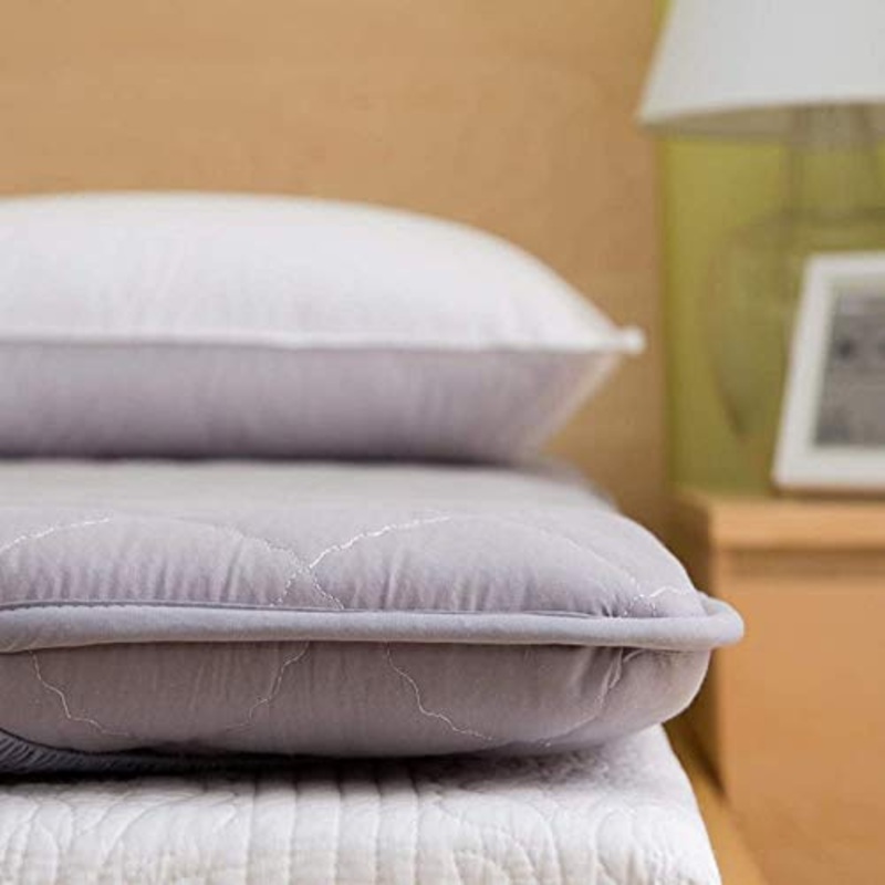 HKX Coprimaterasso Futon, Tappetino Morbido Poliestere [Antracite] -A 120×200 cm (47×79 Pollici)