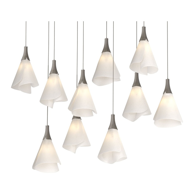Mobius 10-Light Pendant Dark Smoke