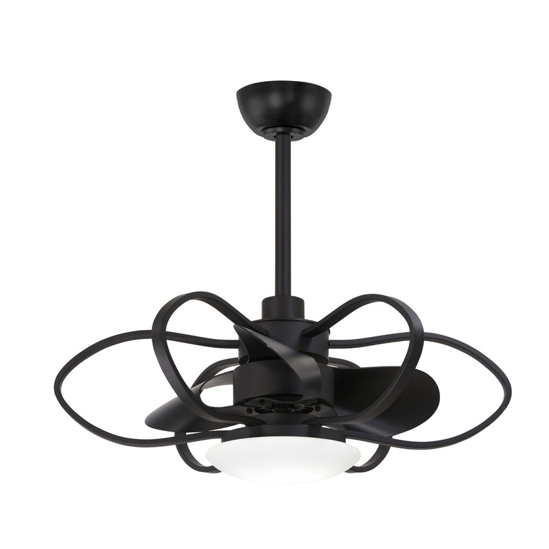 3-blade Gordon 29″Ceiling Fan by Minka Aire (Dry Rated) Coal/Coal