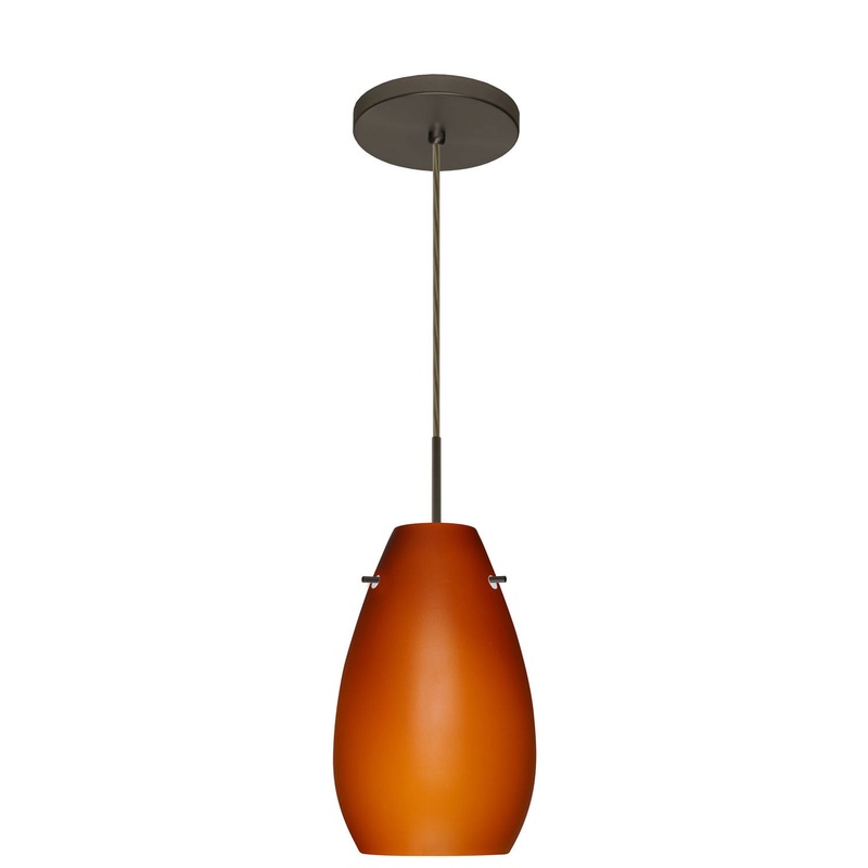 Besa 1JT-412680-BR Pera One Light Pendant Bronze