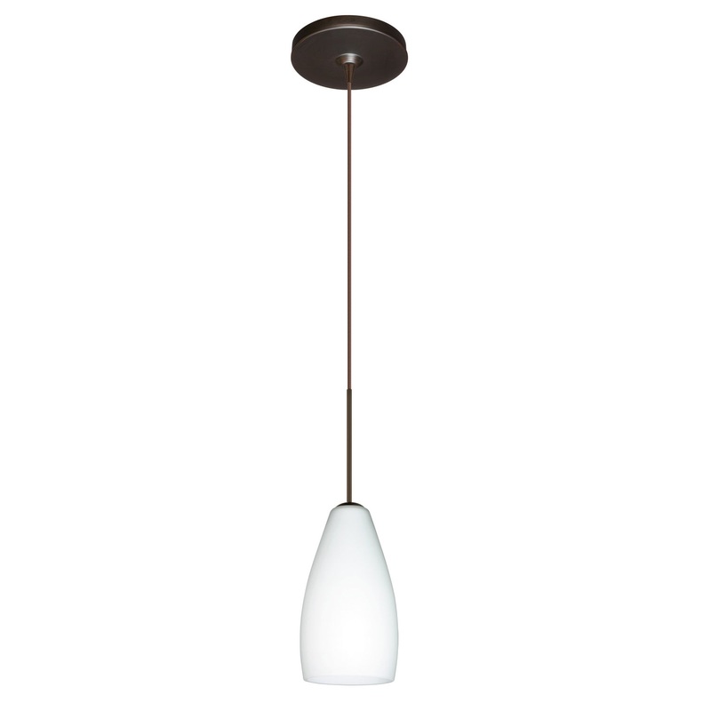 Besa 1XP-719807-BR Karli One Light Pendant Bronze (Discontinued)