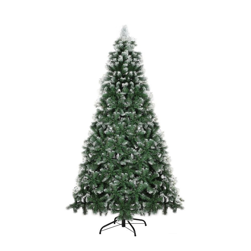 Christmas Tree 2.1M 7FT Snowy Green 1000 tips
