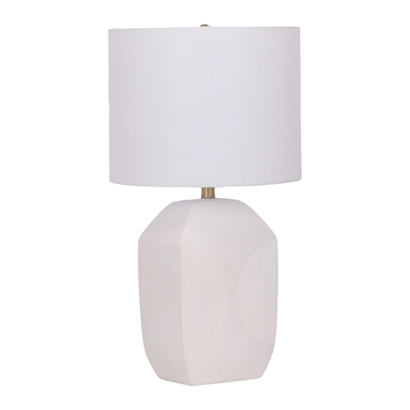 Picolo 13″H Ceramic Table Lamp White
