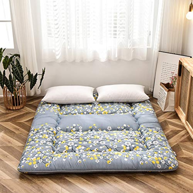Z&HA Giapponese Piano Materasso futon, Tatami Tappetino Portatile materassino da Campeggio Bambini Sleeping Pad Pieghevole Roll Up Piano Lounger Divano Letto,c,100 * 200cm