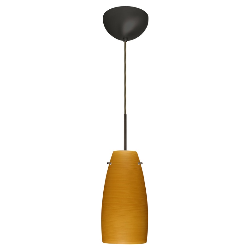 Besa 1JC-1512OK-LED-BR Tao One Light Pendant Bronze