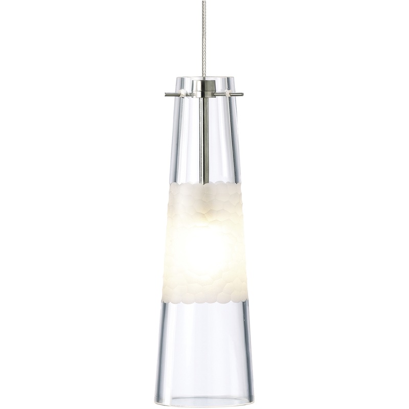 Bonn Pendant MonoRail Antique Bronze Clear LED