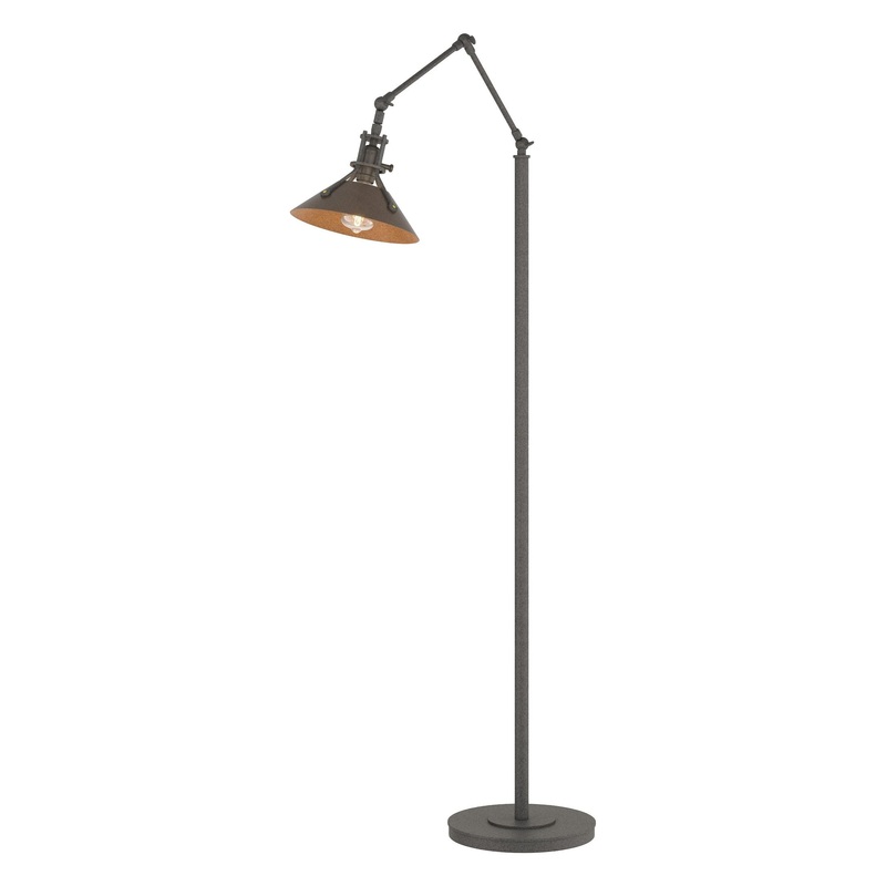 Henry Floor Lamp Natural Iron Bronze