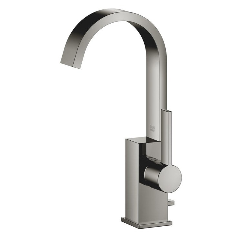 Lavatory Faucet MEM Mixer 1 Lever ADA Dark Chrome 1.2 Gallons per Minute Less Drain 1 Hole