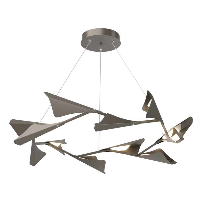 Plume 12-Light LED Pendant Dark Smoke Dark Smoke