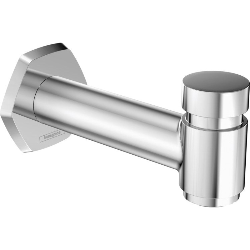 Tub Spout Locarno Integrated with Diverter Chrome 6-1/2 Inch 5.81 Gallons per Minute Brass