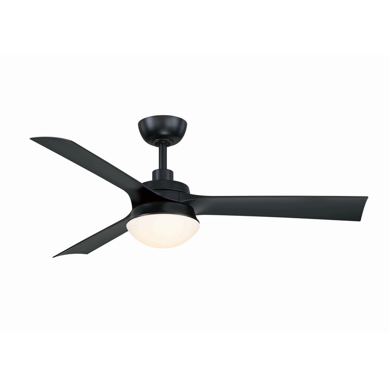 Fanimation FP6807BL Barlow 52″ Ceiling Fan Black