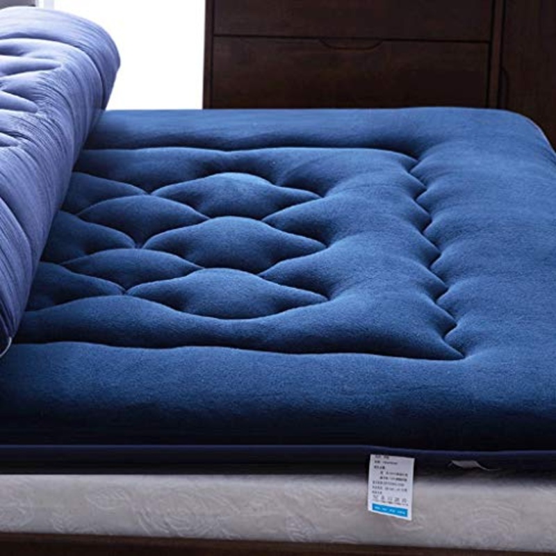 Huan Materasso Pieghevole futon Giapponese Spesso Tappetino Tatami Spessore del Materasso, Traspirante Rimbalzo Lento Piano Materasso futon, futon, Facile da trasportare