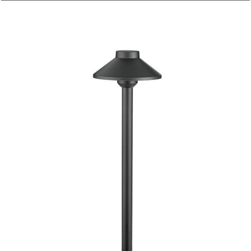 Stepped Dome Path-Light (Drop-In) Black Brass
