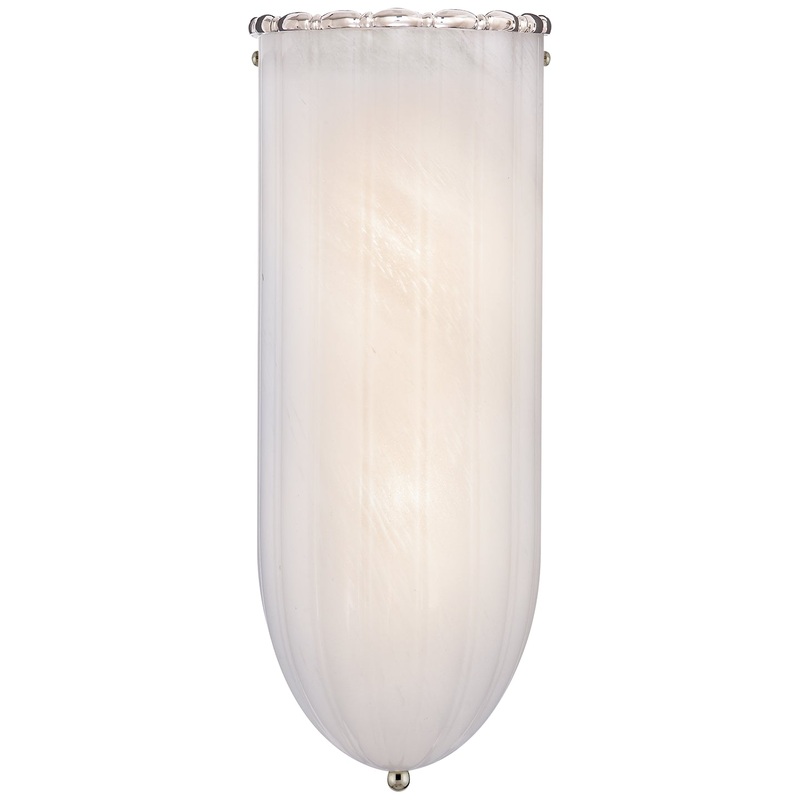 Two Light Wall Sconce from the Rosehill Collection in Polished Nickel Finish by Visual Comfort Signature
