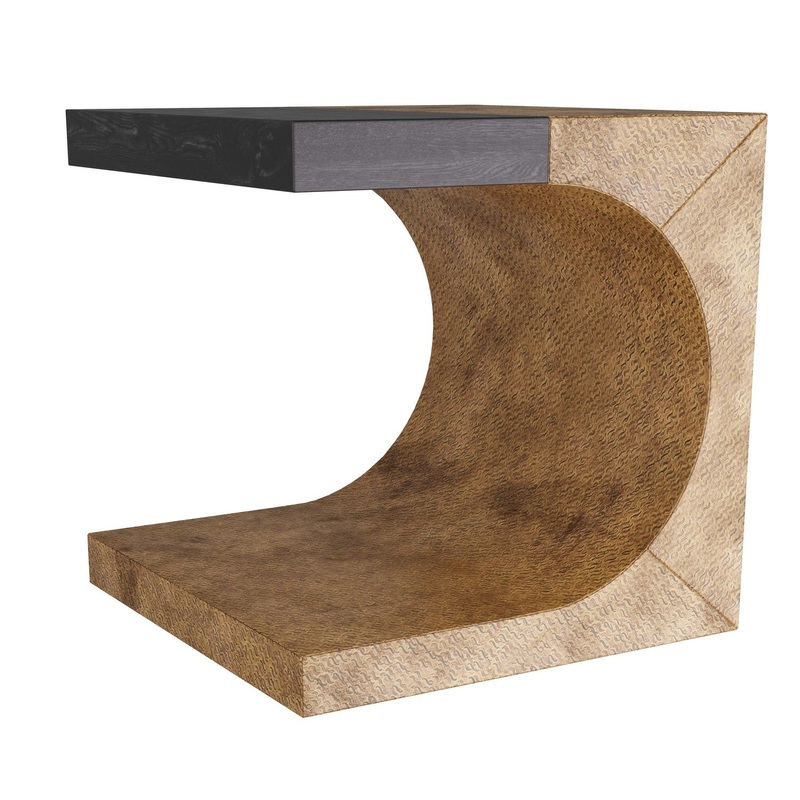 Arteriors FEI14 Webster End Table Ebony