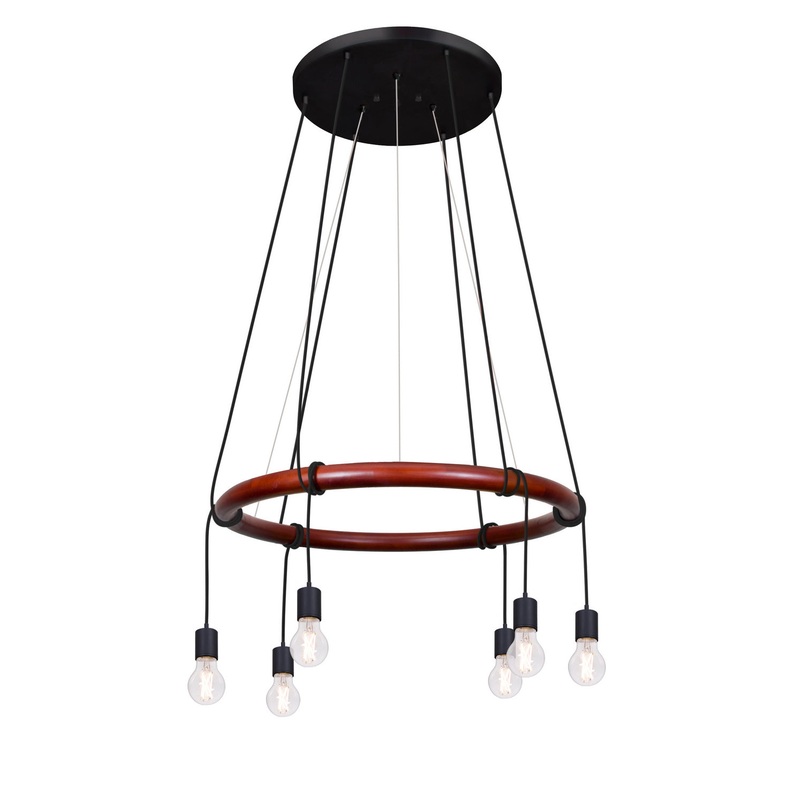 Besa CIRQUE-120V-EDIL-BK Cirque LED Pendant Black
