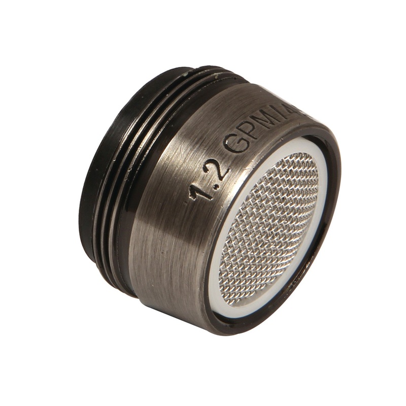 Cal Green Z12KBSA950 1.2 GPM Male Aerator, Black Stainless