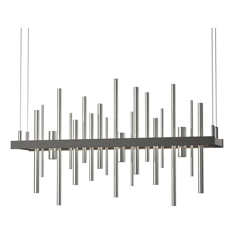 Cityscape LED Pendant Natural Iron Sterling