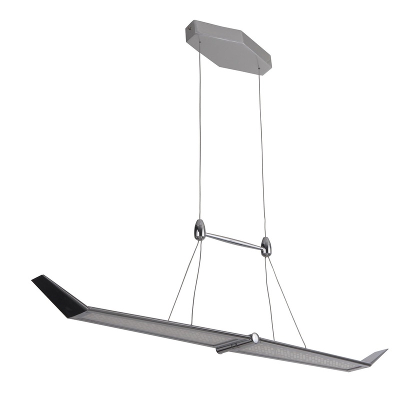 Craftmade 47490-CH-LED Jetstream LED Chandelier Chrome (Discontinued)