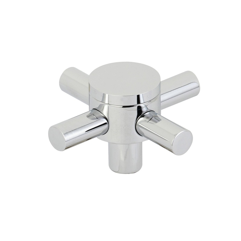 KSH2961DX Metal Cross Handle, Polished Chrome