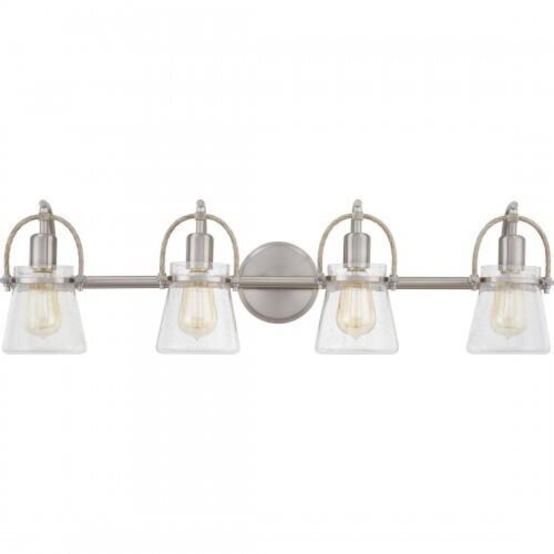 Quoizel STF8632BN Stafford Bath 4 light brushed nickel Bath