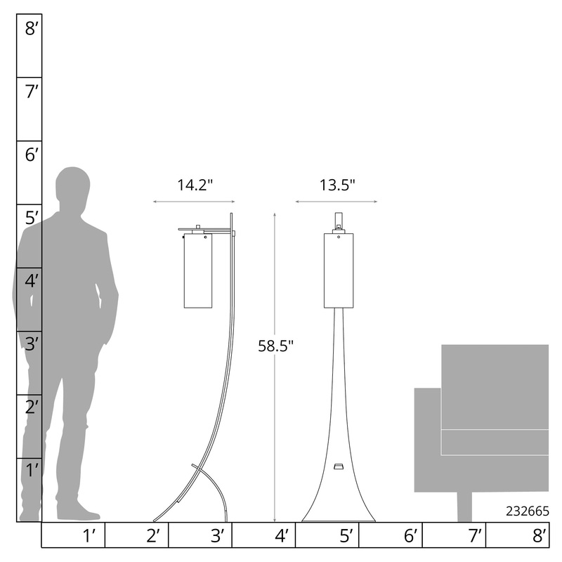 Stasis Floor Lamp White