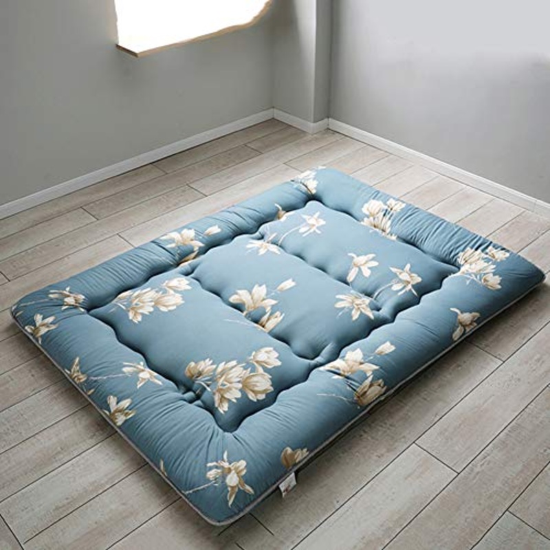 Z&HA Giapponese Piano Materasso futon, Tatami Tappetino Portatile materassino da Campeggio Bambini Sleeping Pad Pieghevole Roll Up Piano Lounger Divano Letto,e,100 * 200cm